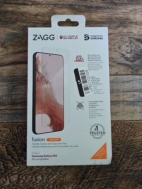 ZAGG InvisibleShield Fusion Screen Protector for Samsung Galaxy S22
